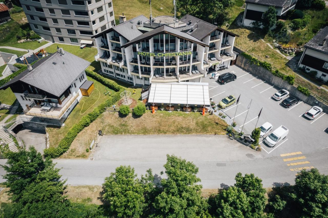 Hotel Christania à Fiesch Extérieur photo