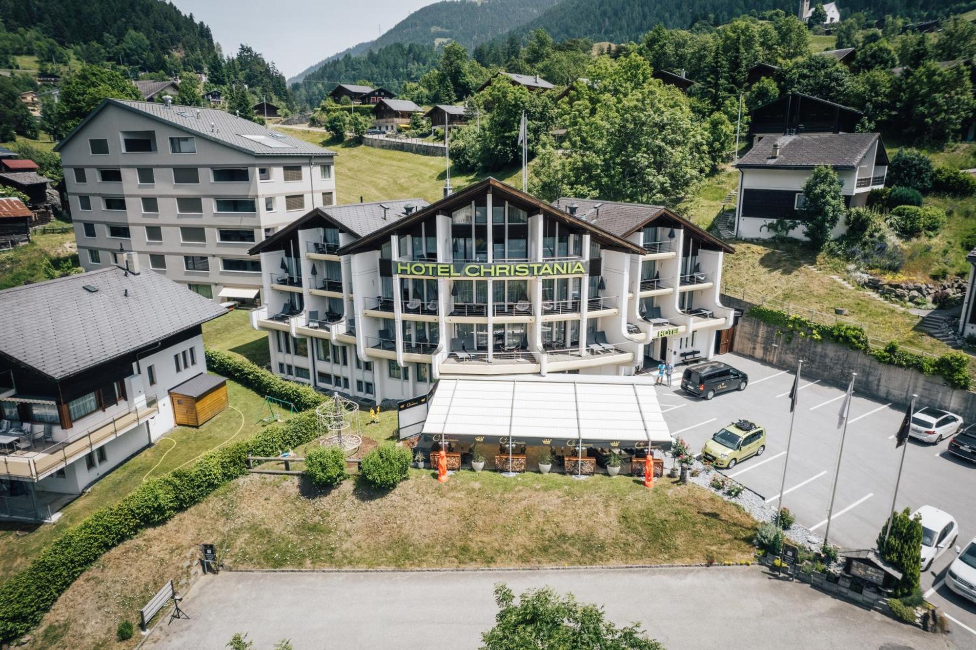 Hotel Christania à Fiesch Extérieur photo